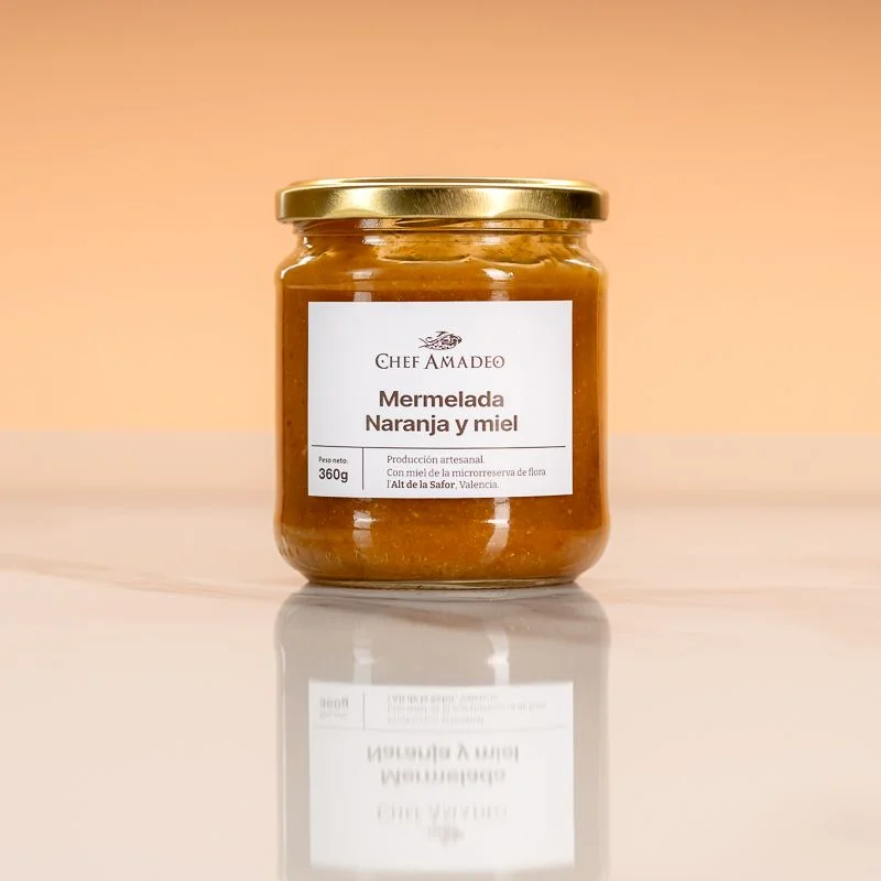 Mermelada de naranja y miel 360 g