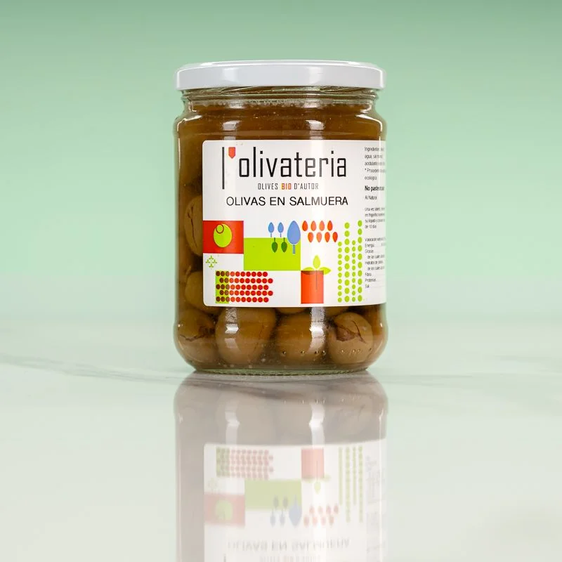 Olivas en salmuera