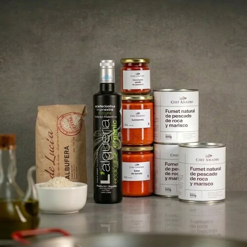 Paella marisco intenso