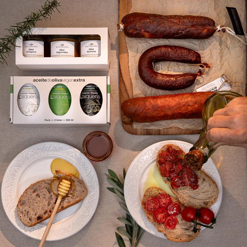 Pruébala con miel y AOVE