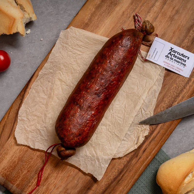 Sobrasada de cerdo negro y oveja de la Marina