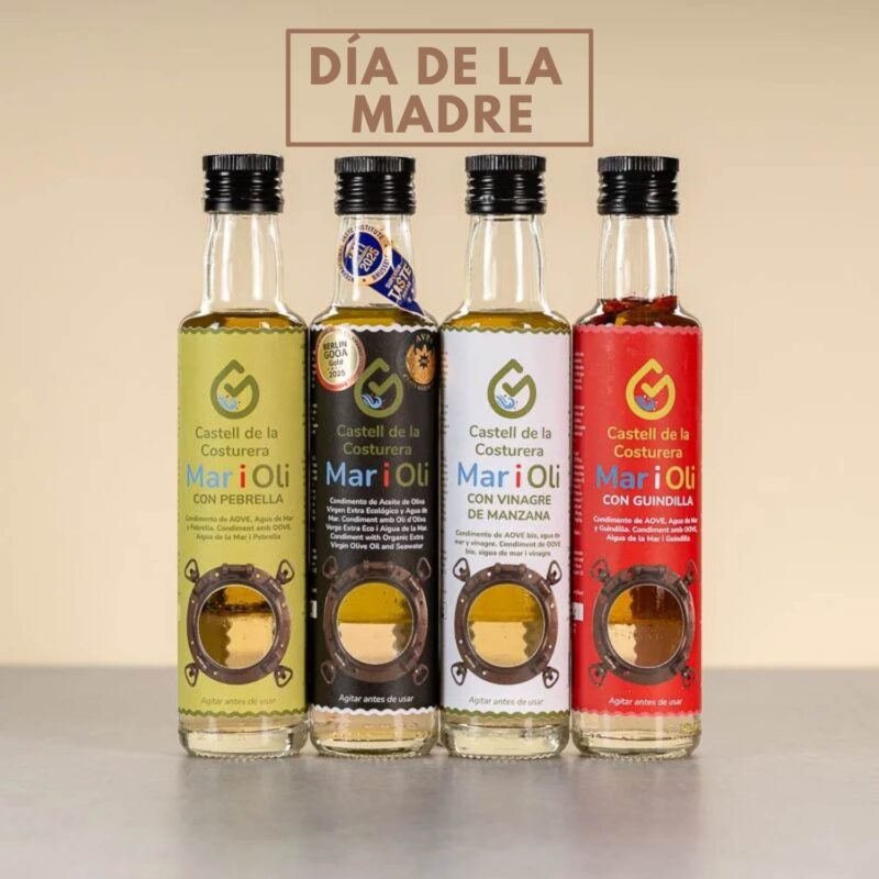 Pack 4 botellas Mar i Oli