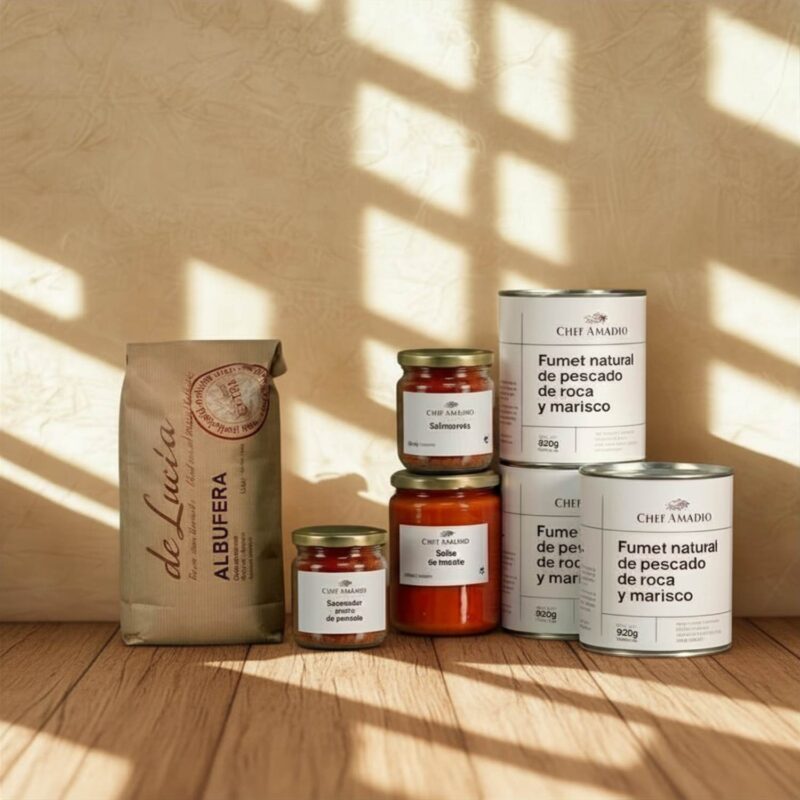 Paella de marisco para 10